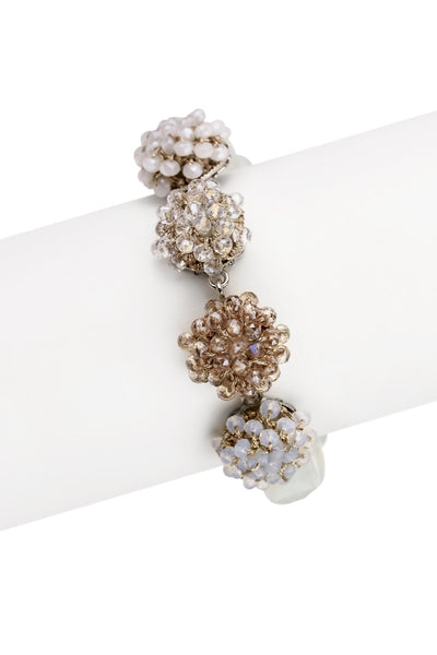 Clear Cluster Bracelet