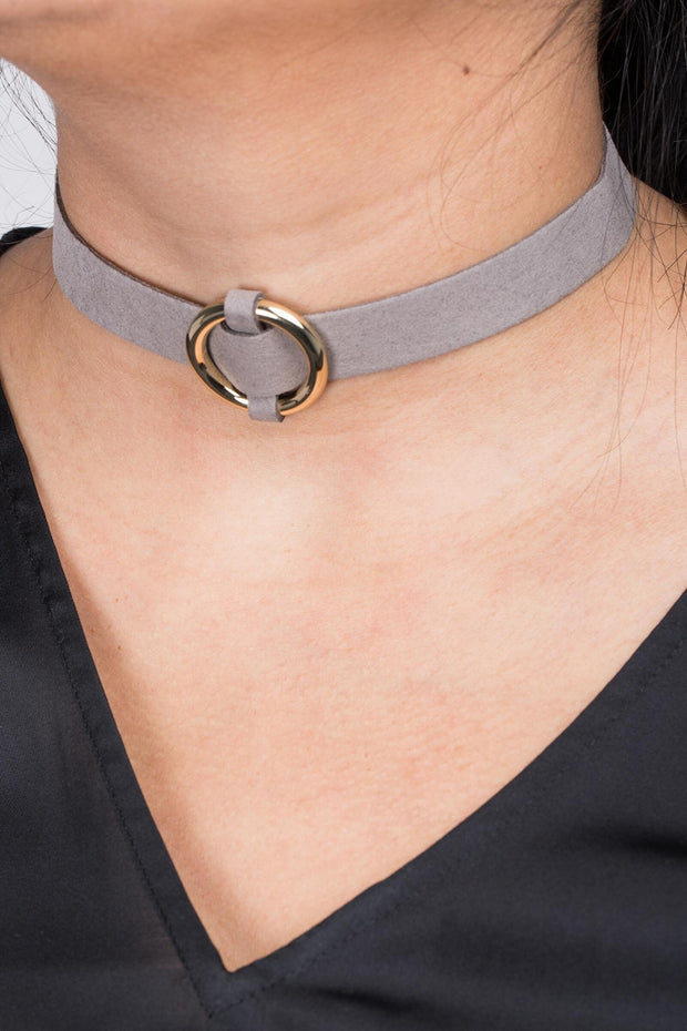 Ring Choker Necklace