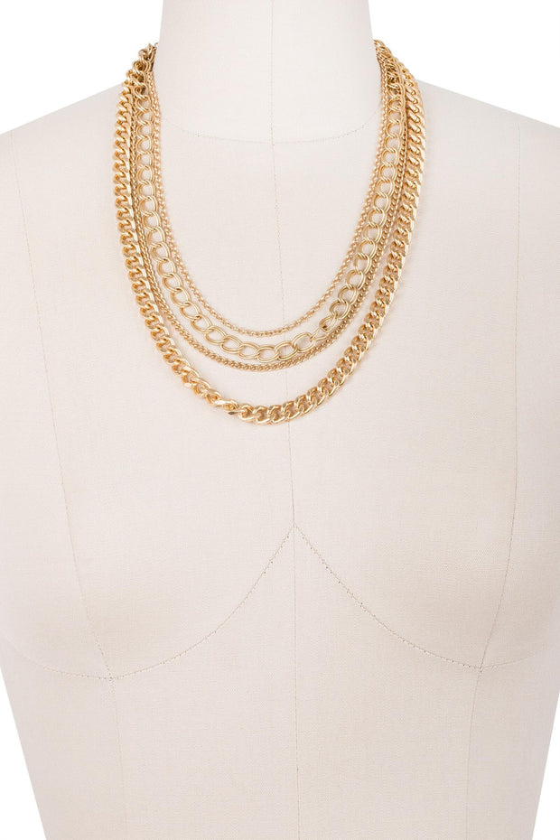 Brooklyn Layered Chain Necklace