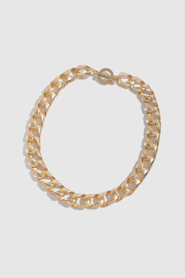 Silvia Cuban Chain Necklace