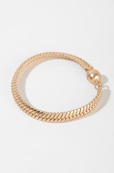 Herringbone Flat Chain Bracelet