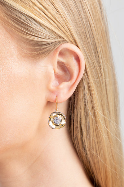 Divine Gem Drop Earrings
