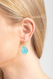 Mojave Pear Shape Gemstone Earrings