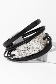 Absolute Zero Leather Bracelet