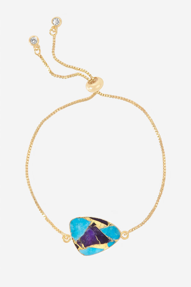 Mojave Triangle Gemstone Bracelet