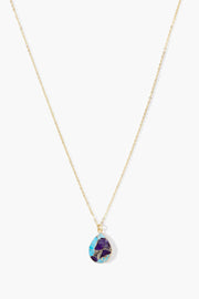 Mojave Pear Shape Gemstone Necklace