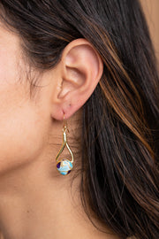 Turquoise Mojave Dangle Earrings