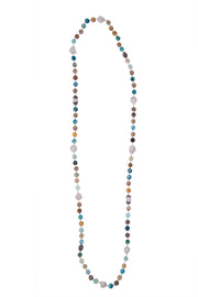 Tahitian Pearl Beaded Long Necklace