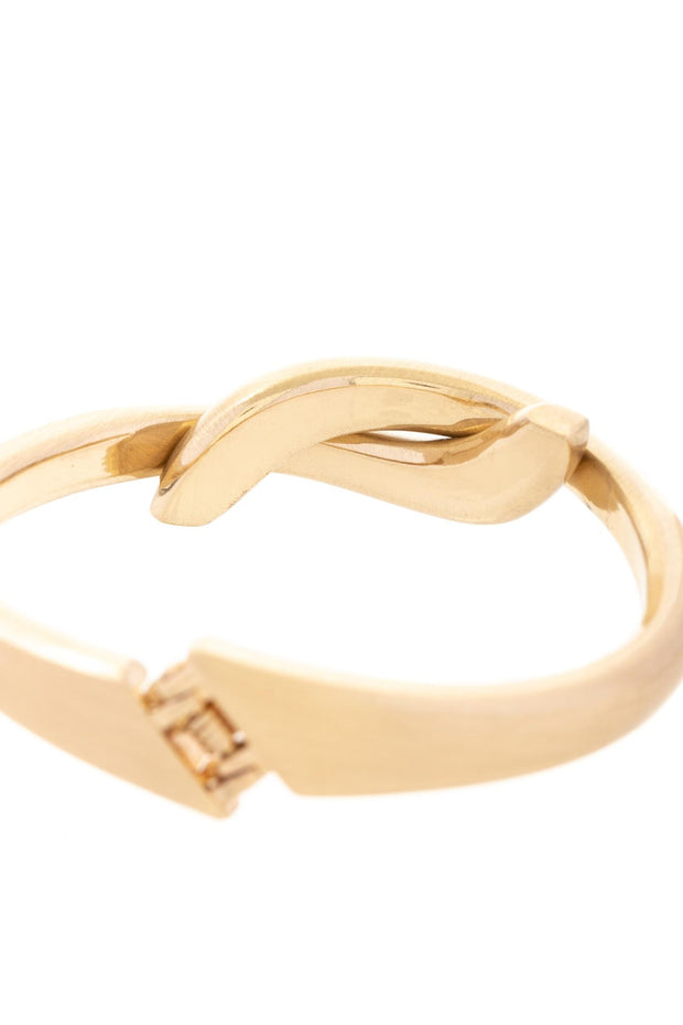 Knotted Cuff Infinity Bracelet