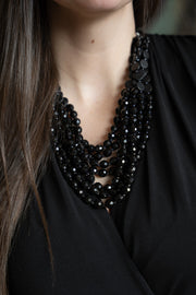 Chunky Beaded Layer Necklace