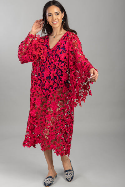 Three Tone Lace Tunic