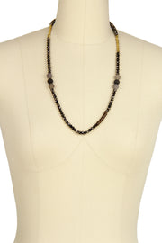 Bronze Coconut Twisted Beads Tassel Bracelet