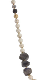 Natural Stone Long Necklace