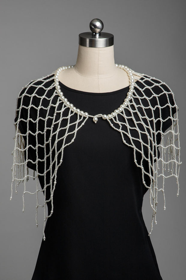 Pearl Beaded Capelet