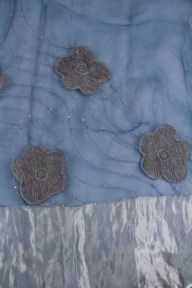 Flower Patch Silk Scarf