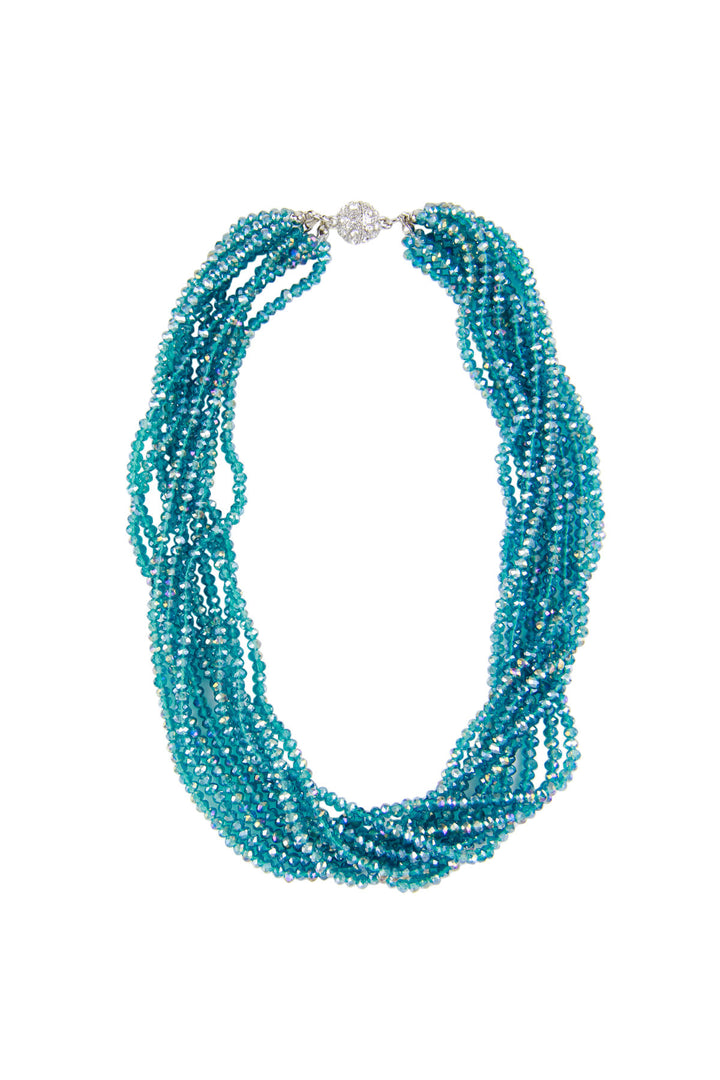 Multi Strand Crystal Necklace