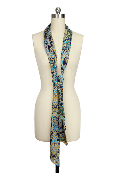 Skinny Medallion Scarf
