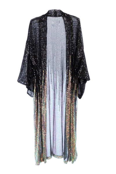Sequin Party Duster Kimono