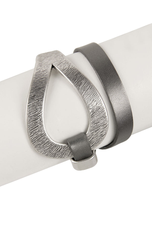 Loop Bracelet Silver –