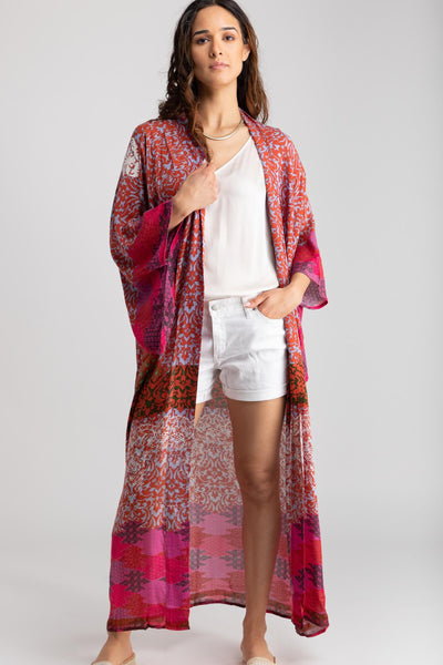 Forbidden City Maxi Kimono