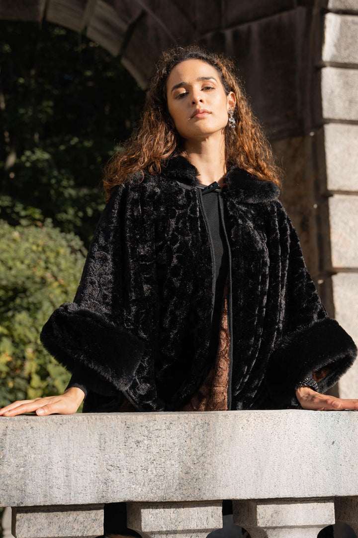 Patchett Faux Fur Kimono