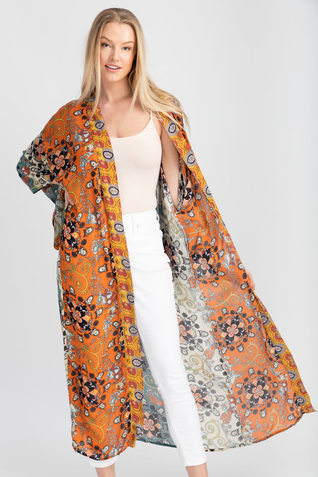 Aurora Long Kimono
