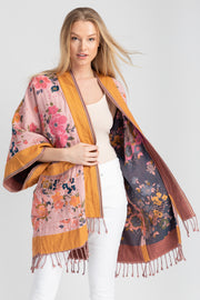 Kirkville Woven Floral Kimono