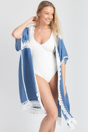 Crochet Detail Kimono
