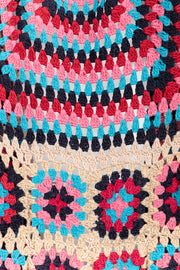 Cotton Granny Square Crochet Kimono
