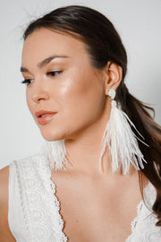 Ibis Feather Earring