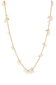 Cluster Party Pearl Necklace