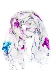Scattered Flowers Scarf