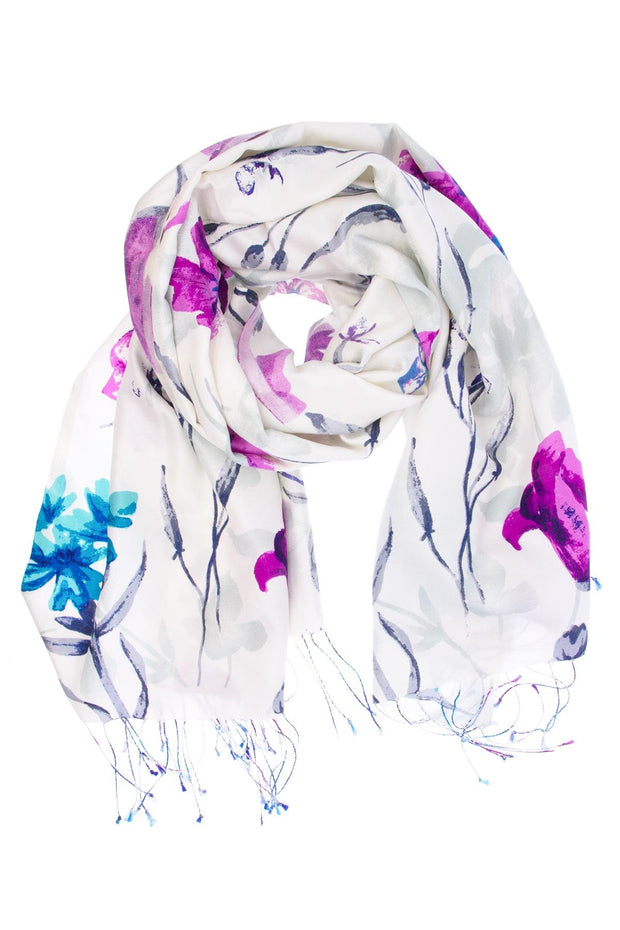 Scattered Flowers Scarf