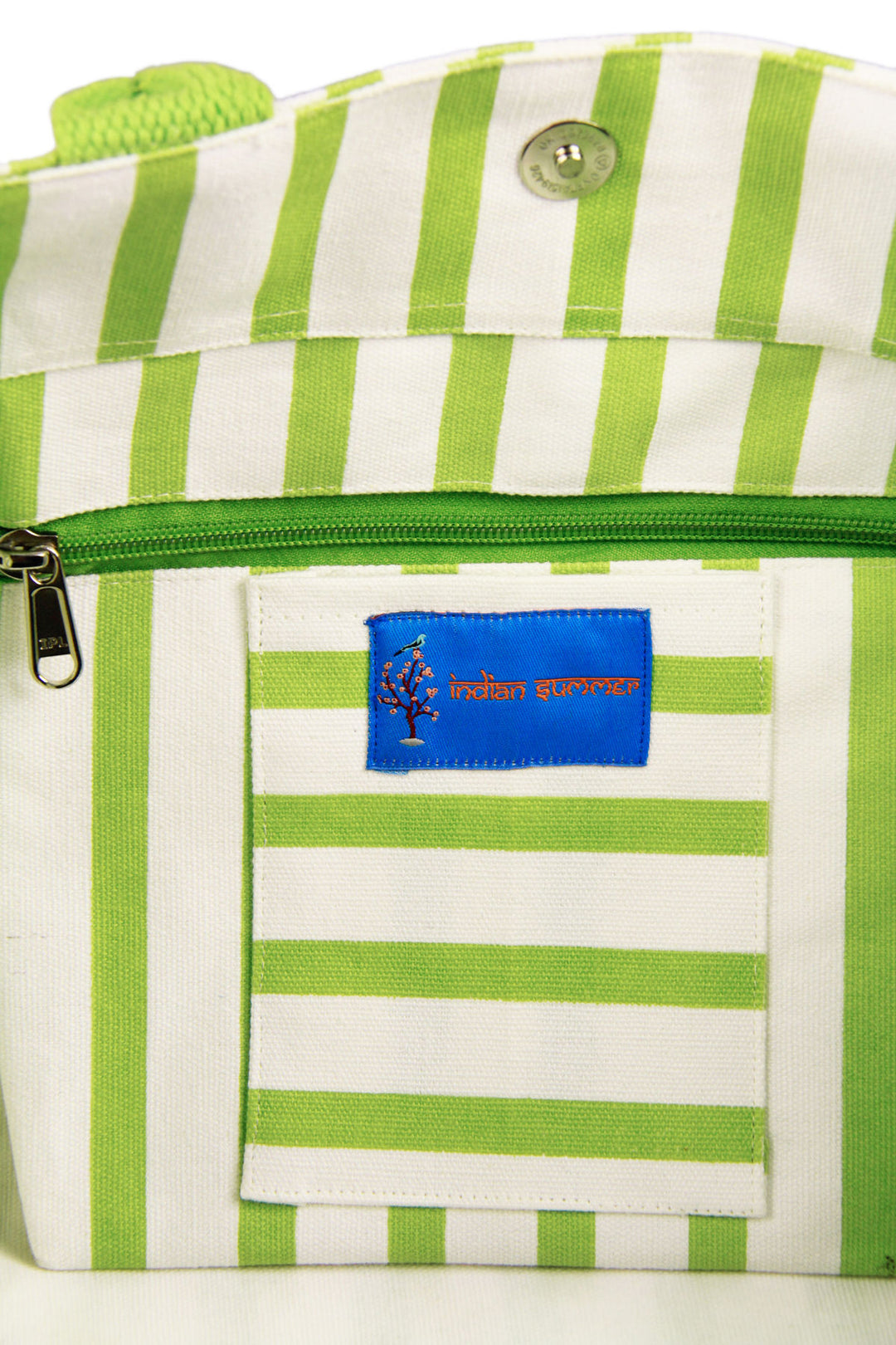 Striped Tote Bag