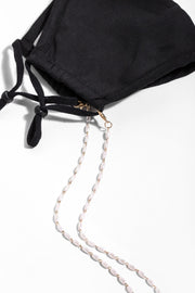 String Of Pearls Convertible Mask/ Eyeglass Chain