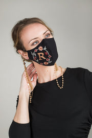 In Stock Monogram Multi-Colored Face Mask
