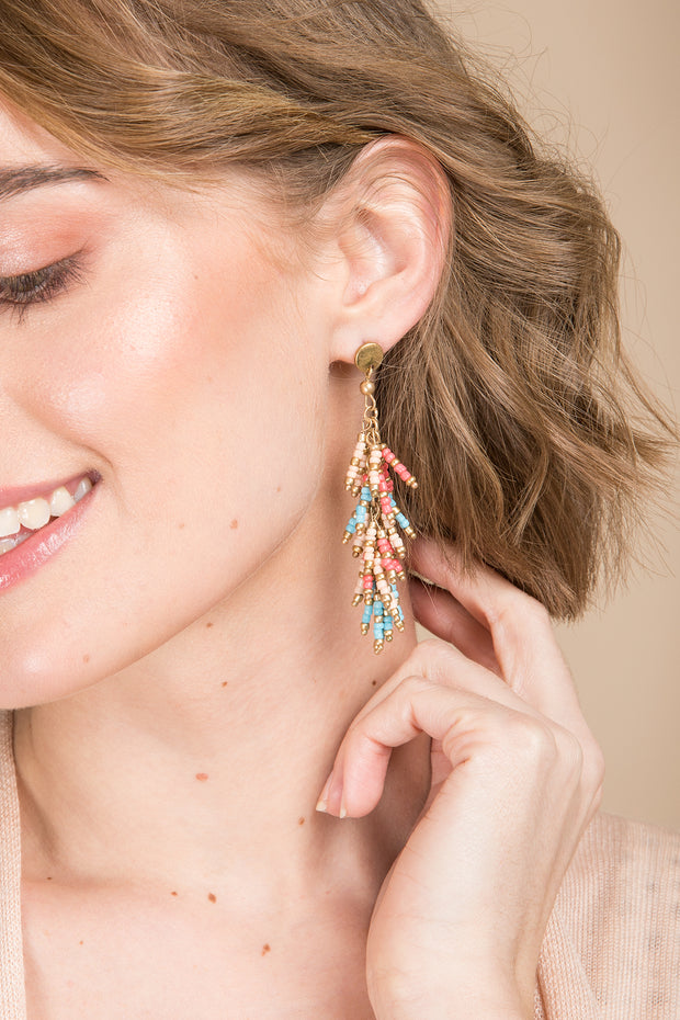 Florian Multi Color Dangle Earring