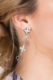 Clover Drop Earring