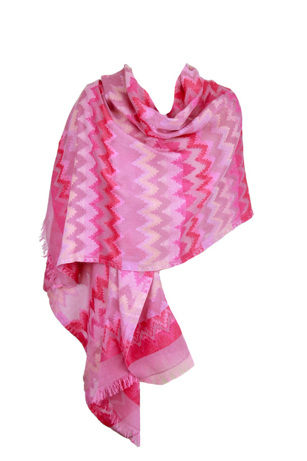 Zig Zag Woven Scarf