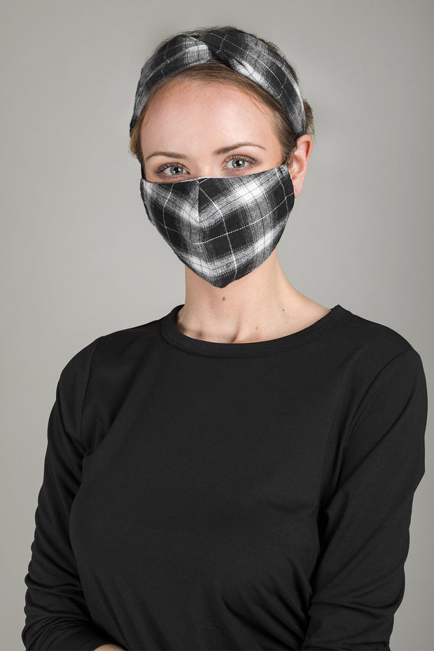 Face Mask, Scrunchie and Headband Set