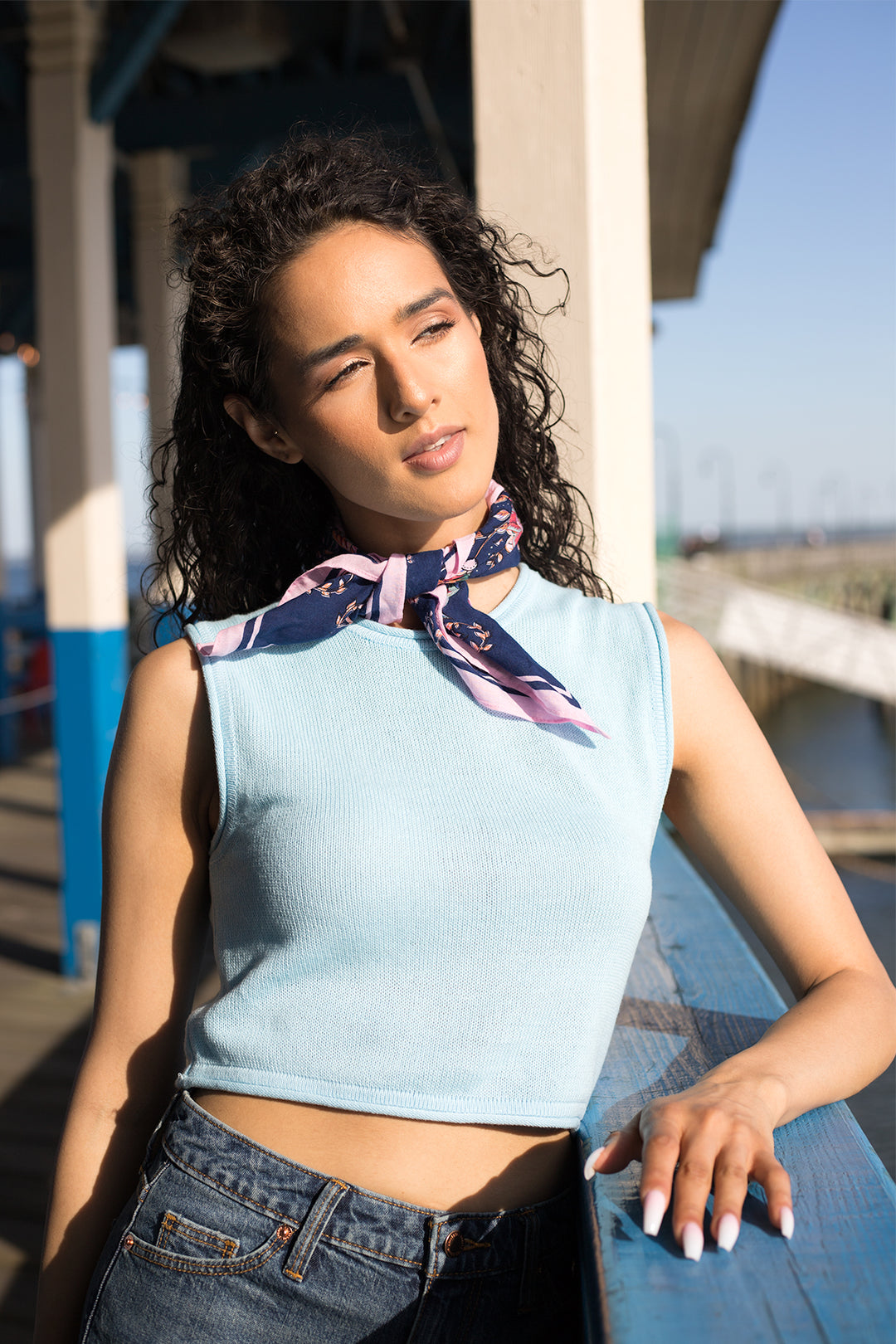 Blooming Lotus Bandana