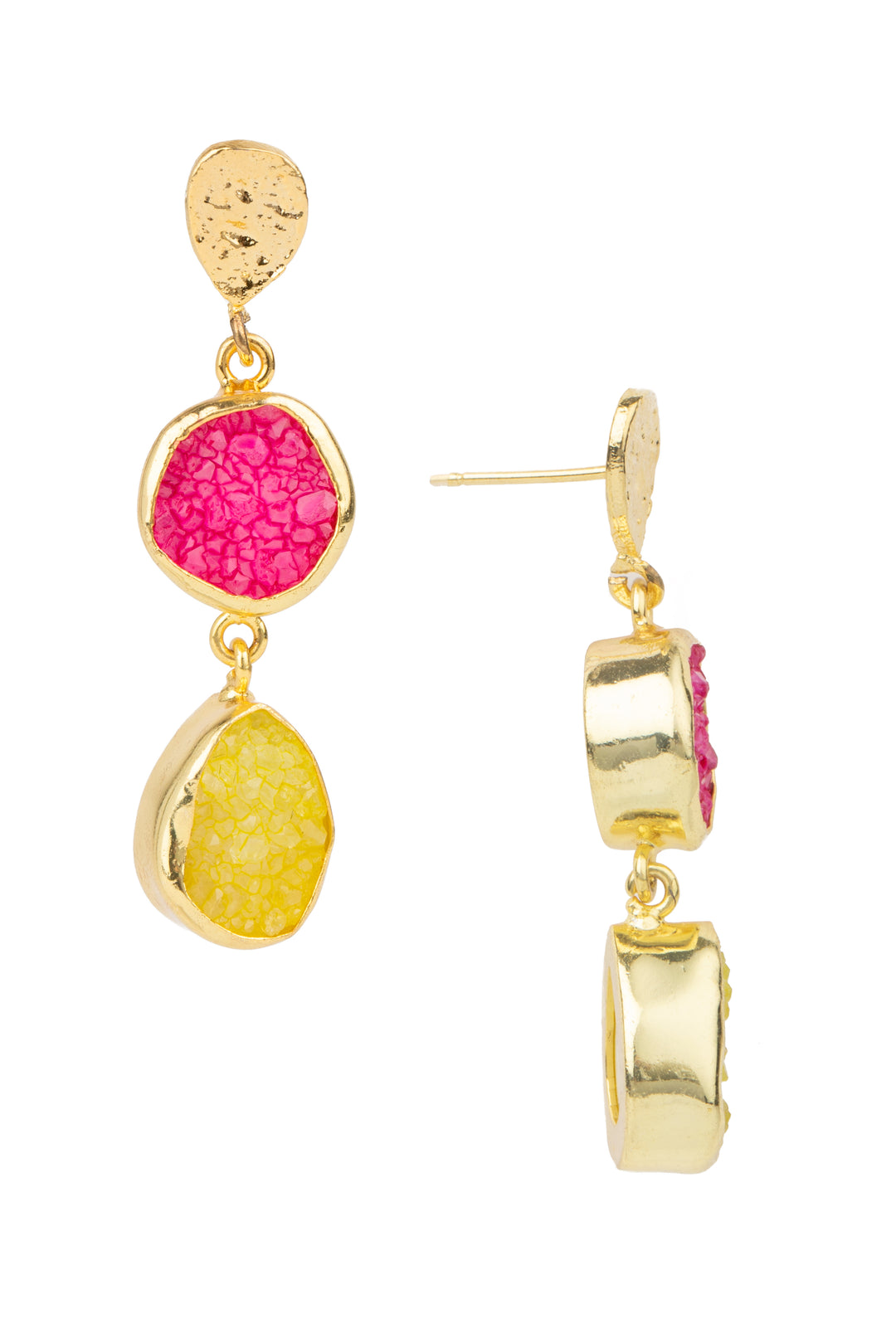 Joydrop Druzy Dangle Earrings