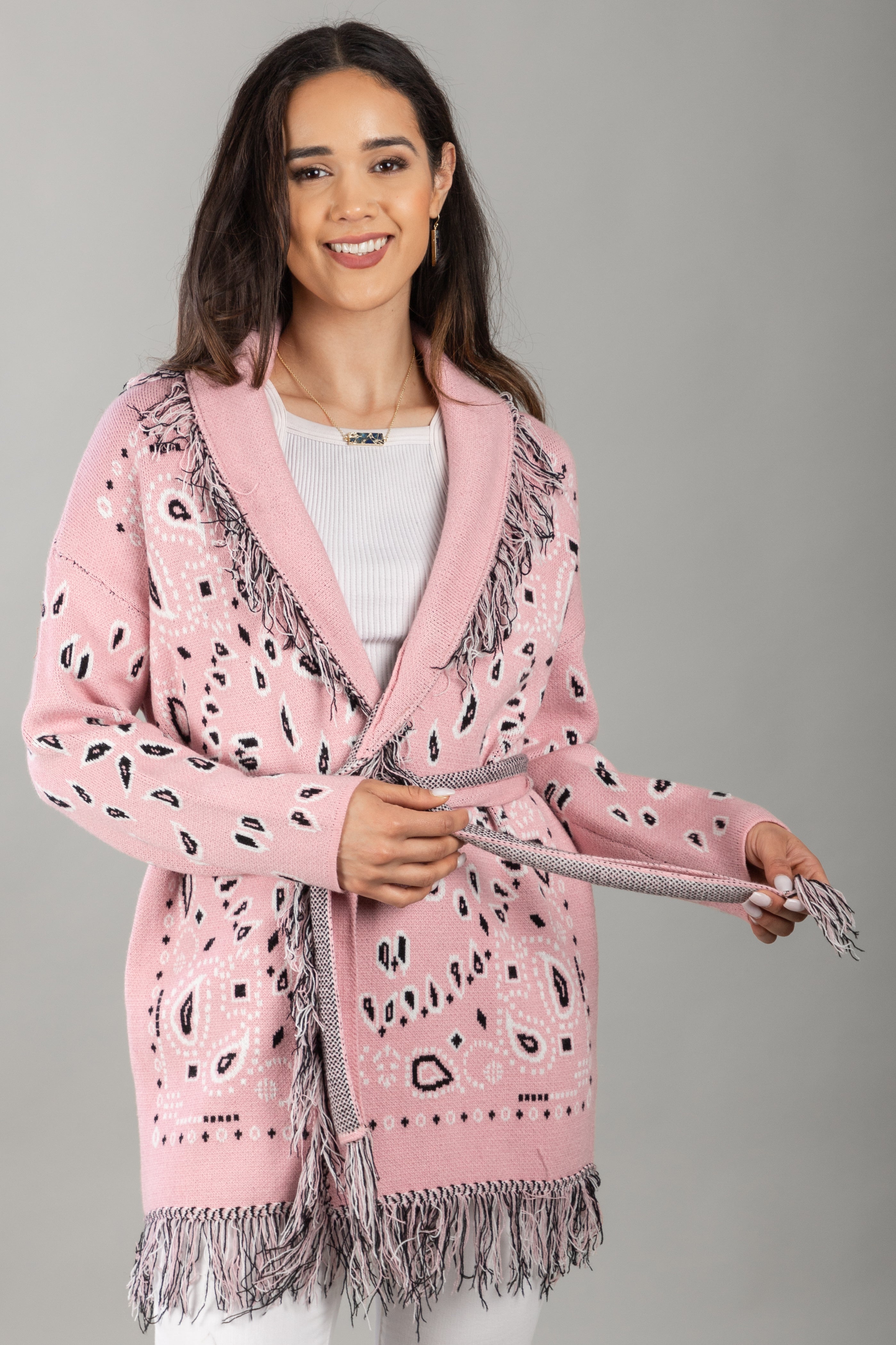 Bandana Paisley Kimono – Saachi Wholesale