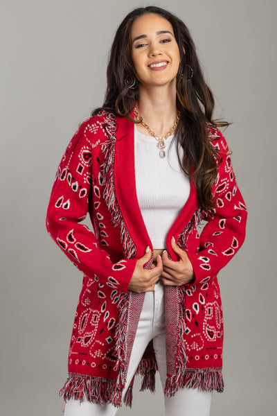 Bandana Paisley Kimono