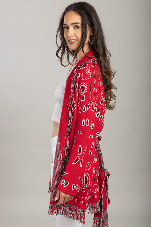 Bandana Paisley Kimono