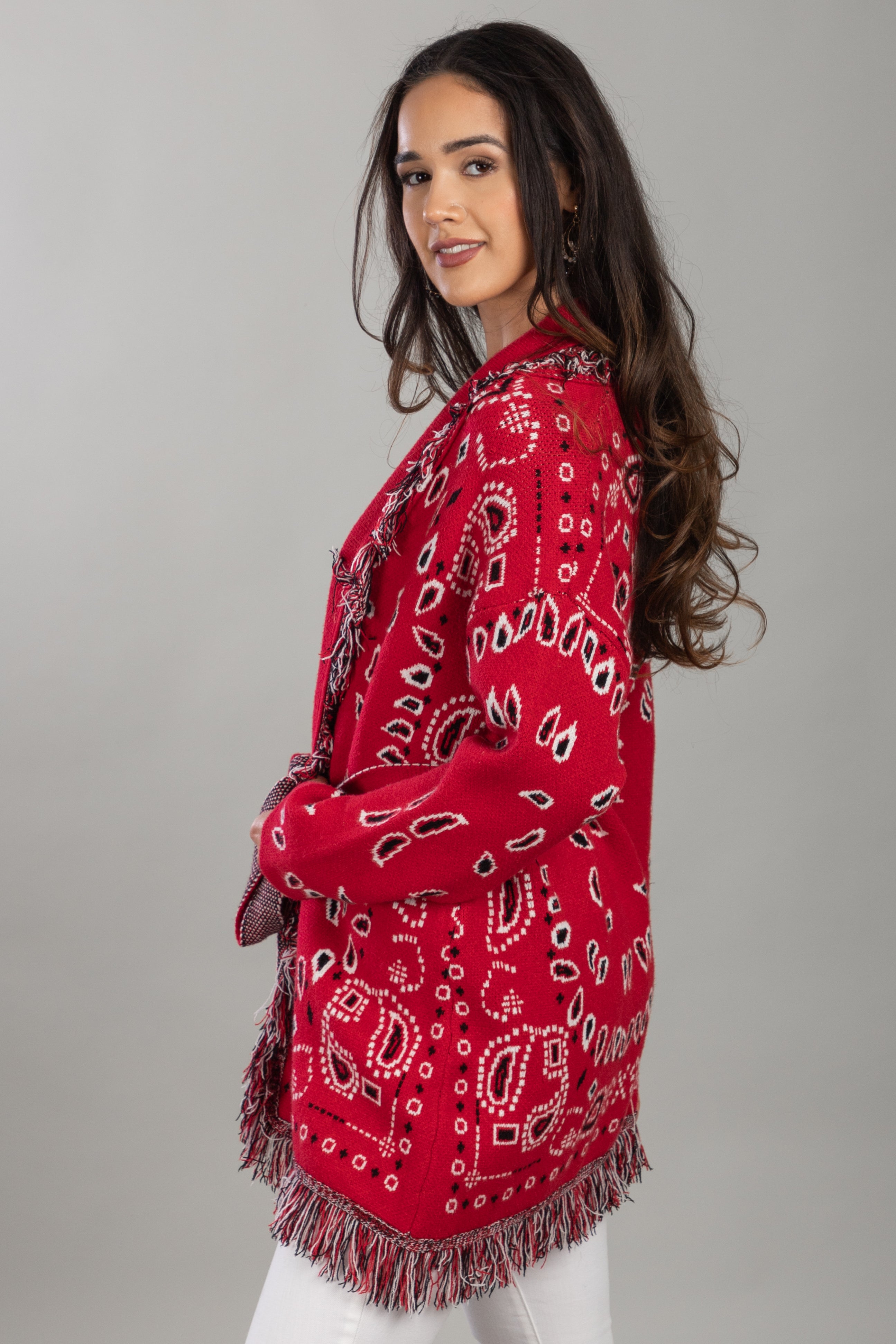 Bandana Paisley Kimono – Saachi Wholesale