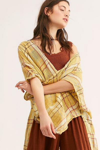 Reverie Plaid Kimono