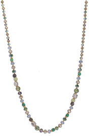 Broadcast Long Beaded Necklace