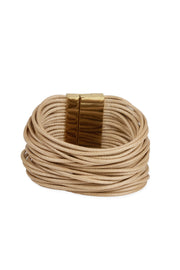 Simple Cord Leather Bracelet