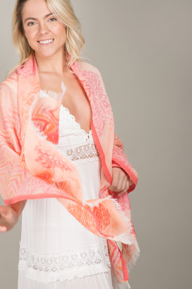 Amyeline Mixed Print Scarf